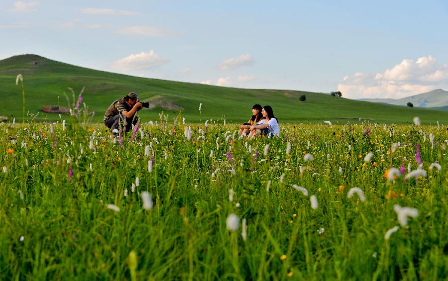 CHINA-INNER MONGOLIA-XILINGOL STEPPE-LANDSCAPE (CN) 