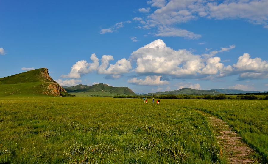 CHINA-INNER MONGOLIA-XILINGOL STEPPE-LANDSCAPE (CN) 