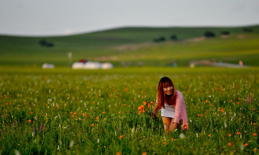 CHINA-INNER MONGOLIA-XILINGOL STEPPE-LANDSCAPE (CN) 