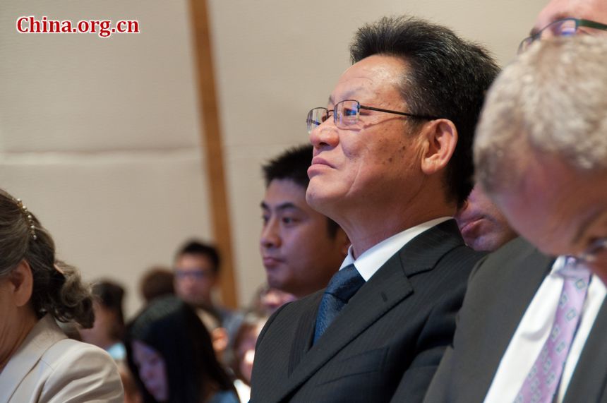 Sha Zukang, UN Under Secretary-General attends the UN event in Beijing on Wednesday. Sha is a Chinese diplomat who used to head the UN Department of Economic and Social Affairs and was earlier the Chinese ambassador to the United Nations Office at Geneva. [Chen Boyuan / China.org.cn]