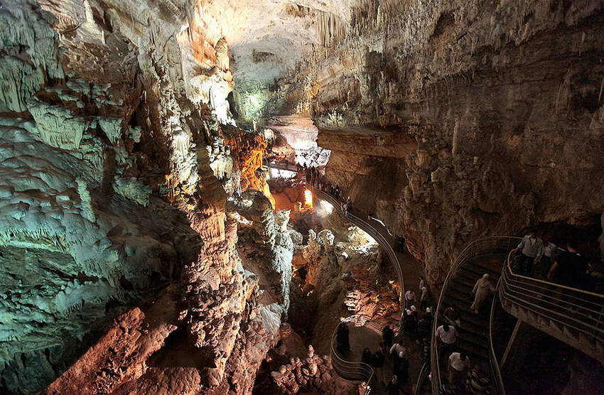 Fabulous caverns around world