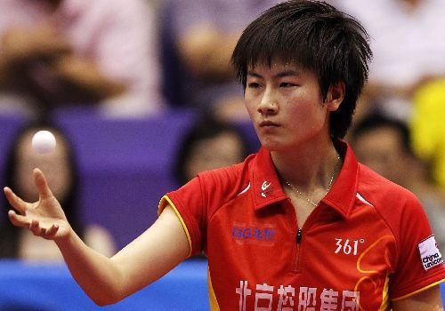 Ding Ning, one of the 'Top 10 young hopefuls for China's Olympic team' by China.org.cn.