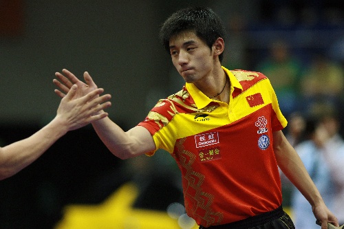 Zhang Jike, one of the 'Top 10 young hopefuls for China's Olympic team' by China.org.cn.