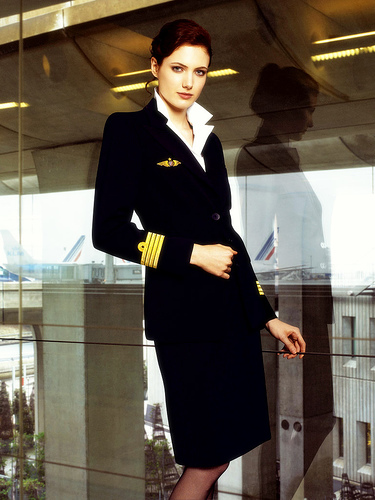 Air France, one of the 'Top 10 most beautiful air hostess airlines' by China.org.cn.
