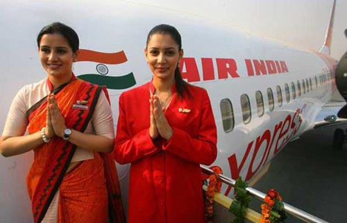 Air India, one of the 'Top 10 most beautiful air hostess airlines' by China.org.cn.