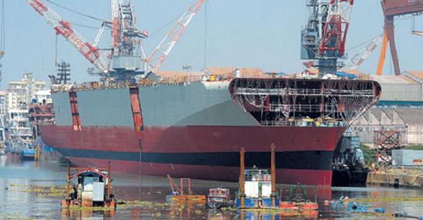 India&apos;s self-made an aircraft carrier [File photo]