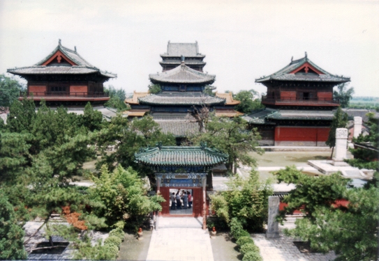 Longxing Temple is located in Zhengding County, Shijiazhuang City, Hebei Province.