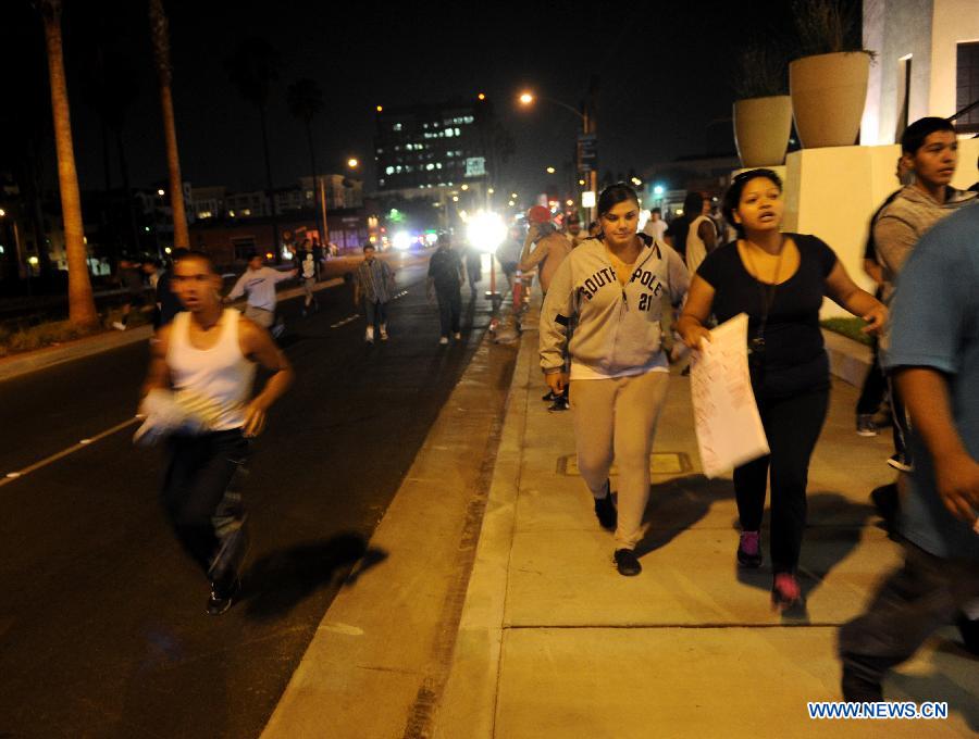 U.S.-ANAHEIM-POLICE-SHOOTING-CLASH