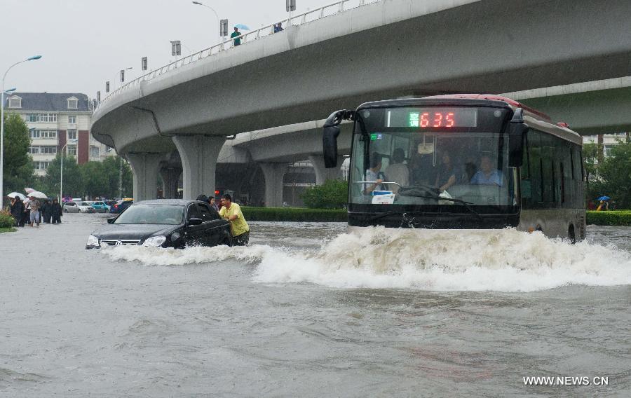 CHINA-TIANJIN-TORRENTIAL RAIN-FLOOD(CN)