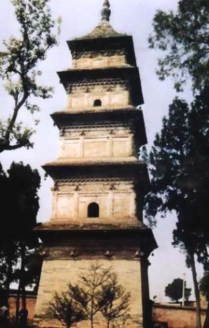 Xinjiao Temple is located in Shaoling Yuan, Chang'an District of Xi'an City, Shaanxi Province.