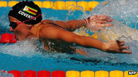Kirsty Coventry from Zimbabwe