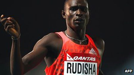 David Rudisha from Kenya