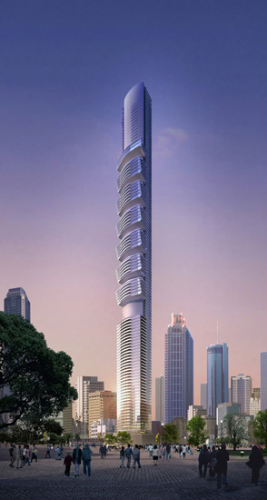 Pentominium,one of the 'Top 10 future skyscrapers' by China.org.cn.