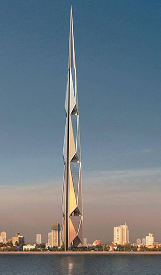 India Tower,one of the 'Top 10 future skyscrapers' by China.org.cn.