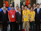 Chinese State Councilor visits Chinese sports delegation in London