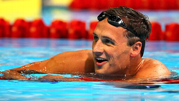  Ryan Lochte dominated the 400 IM, while Michael Phelps finished fourth.