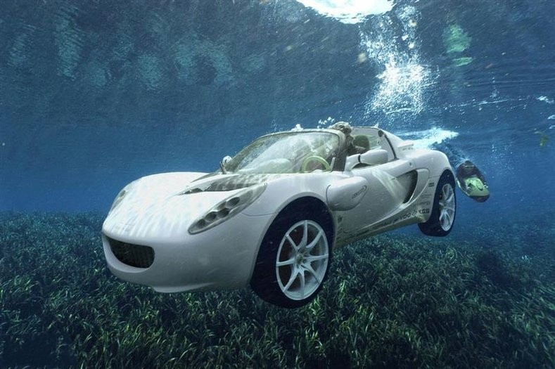 Cool! Underwater concept car