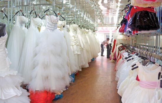 China city shop wedding gowns