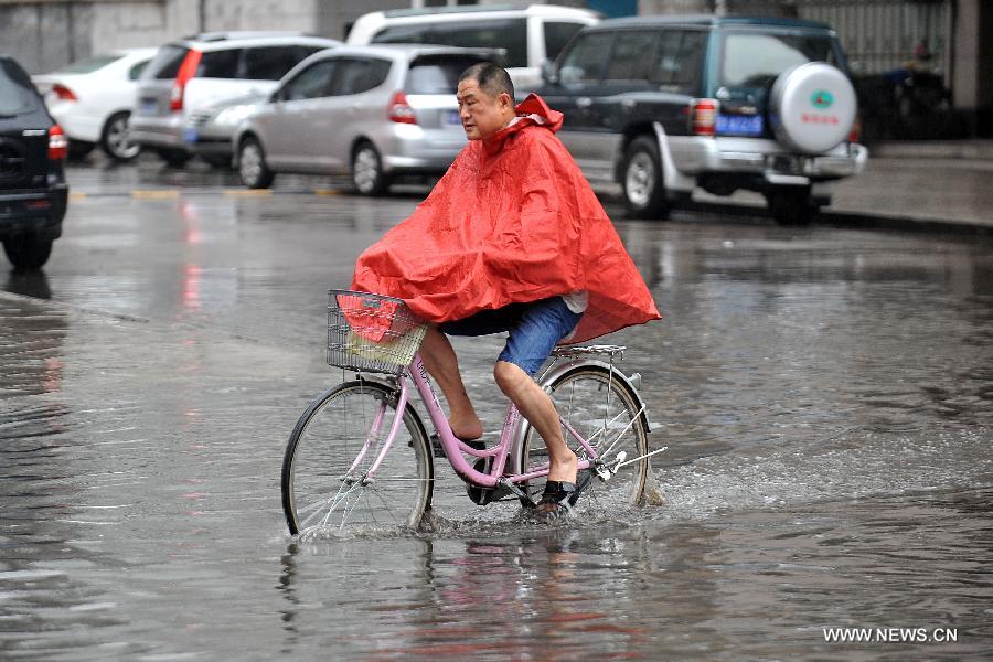 CHINA-SHANXI-TAIYUAN-DOWNPOUR (CN)