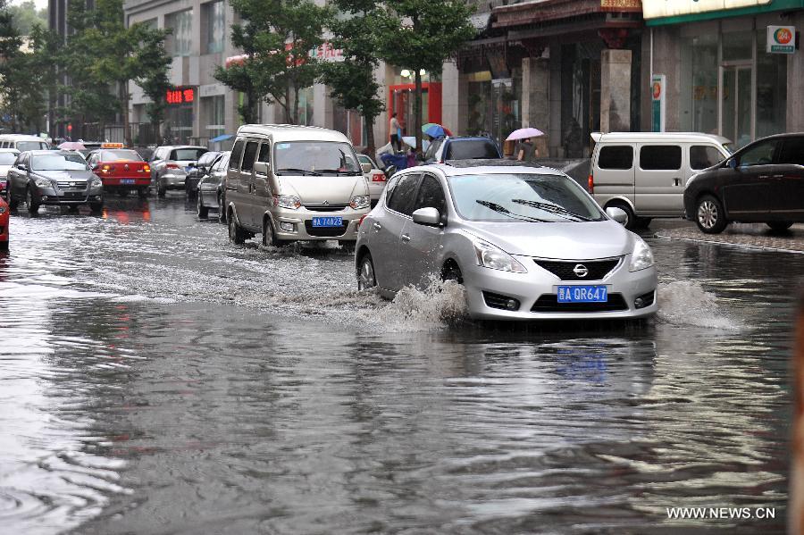 CHINA-SHANXI-TAIYUAN-DOWNPOUR (CN)