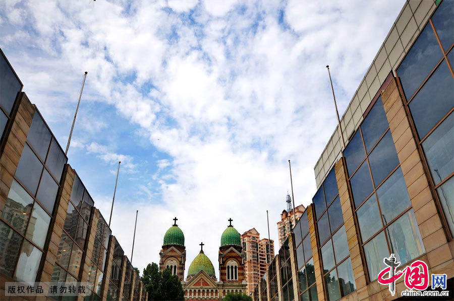 The Xikai Catholic Church, also called the French Church, is a noted Catholic church in Tianjin. It is the largest church in the city which was built by French Jesuit Missionaries in 1917.