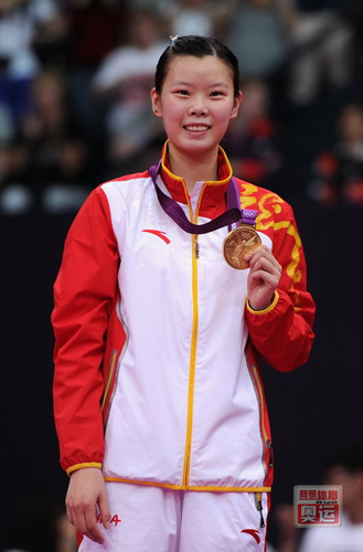 Olympic badminton champion from China's 
