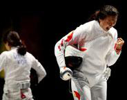 China wins team fencing gold