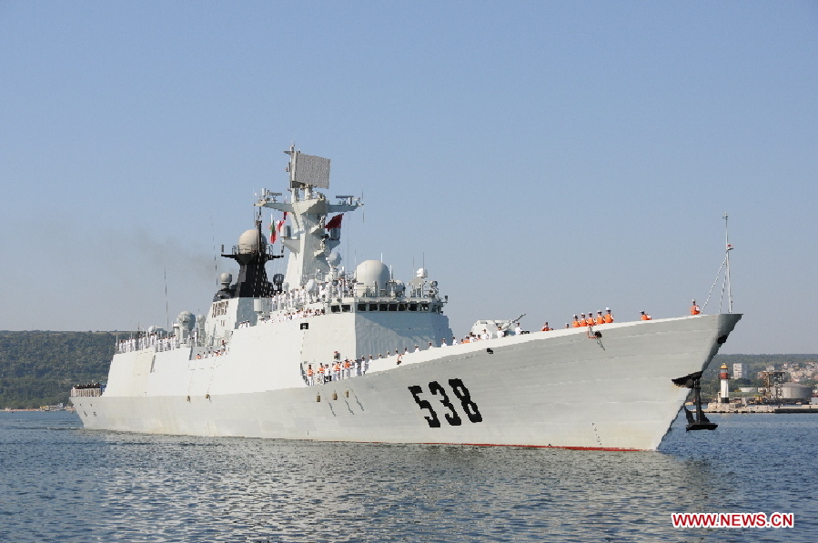 Chinese navy ship visits Bulgaria