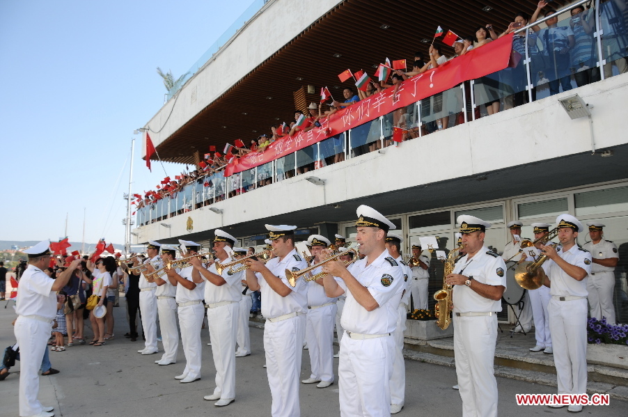 Chinese navy ship visits Bulgaria