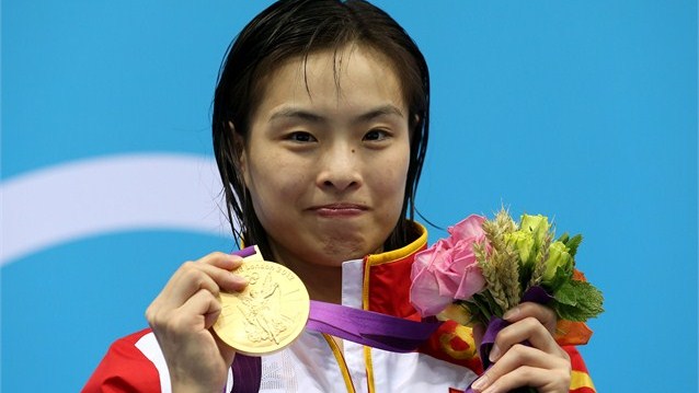 Wu Minxia wins Diving gold for China