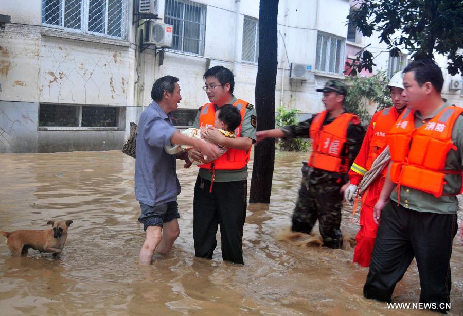 #CHINA-HUBEI-SHIYAN-TORRENTIAL RAIN (CN)