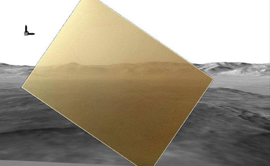 NASA releases 1st images from Curiosity