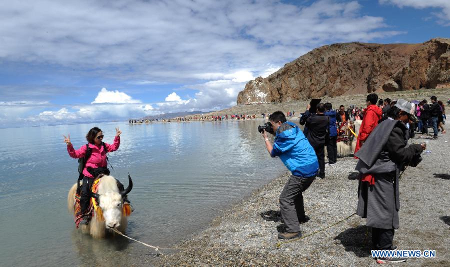 CHINA-TIBET-PLATEAU LAKE-NAMTSO-TOURISM (CN)