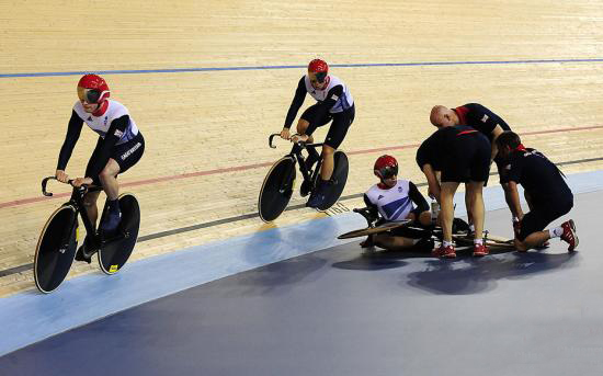 British team in men's team cycling, one of the 'top 10 controversial calls at London Olympics' by China.org.cn.