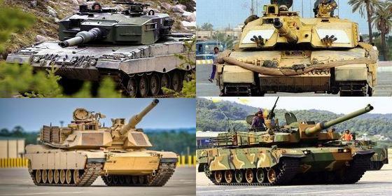 Top 10 tanks in the world