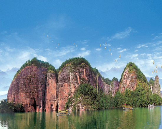 Taining National Geopark, one of the 'top 10 attractions in Fujian, China' by China.org.cn.