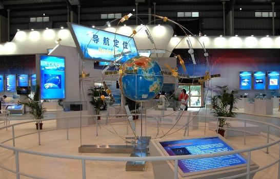 A model of China's Beidou navigation satellite [File photo]