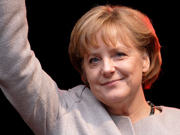 Forbes magazine ranks German Chancellor Angela Merkel as the most powerful woman in the world for the second year in a row in the annual list dominated by politicians, businesswomen and media figures.