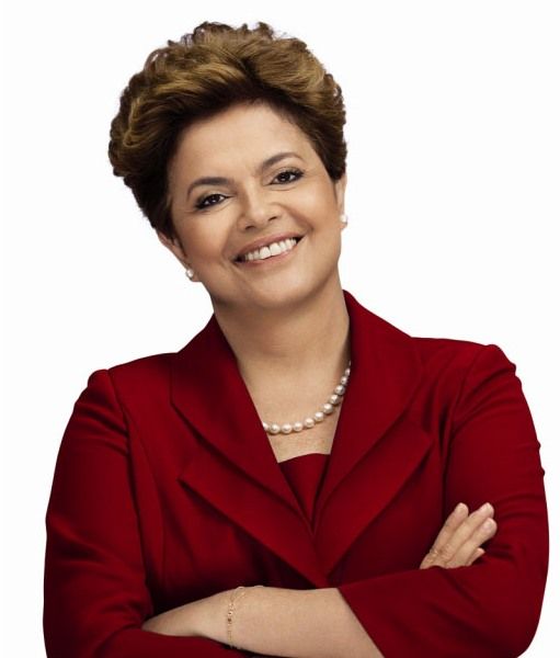 Forbes magazine ranks Brazilian President Dilma Rousseff as the third most powerful woman in the world. 