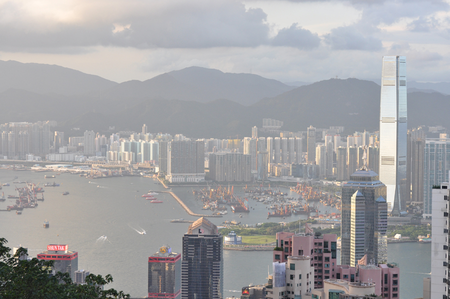 Known as one of the Hong Kong's most conspicuous landmark, The Peak is the best place to enjoy the colorful night scene of the surrounding city skyline, the famous Victoria Bay, towering skyscrapers and peaceful green hillsides.