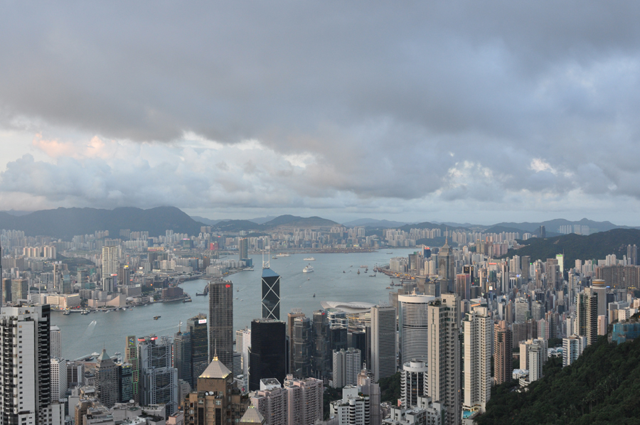 Known as one of the Hong Kong's most conspicuous landmark, The Peak is the best place to enjoy the colorful night scene of the surrounding city skyline, the famous Victoria Bay, towering skyscrapers and peaceful green hillsides.