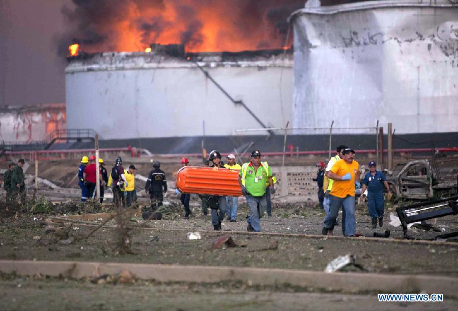 Death toll in Venezuela&apos;s refinery blast rises to 26