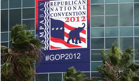 Poster of the Republican National Convention.