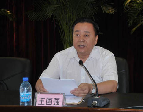 Wang Guoqiang,former Party Secretary of Fengcheng city in Liaoning.[File photo]