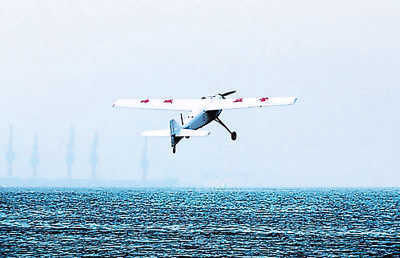 China plans to launch unmanned aircraft in 11 maritime provinces to survey weather patterns and environmental conditions around its coastal waters, according to the State Oceanic Administration