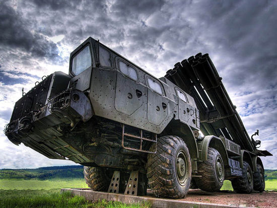 The Smerch rockets made by Russia [File photo] 