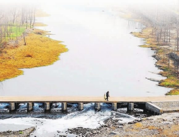 Xuehe River in Zaozhuang