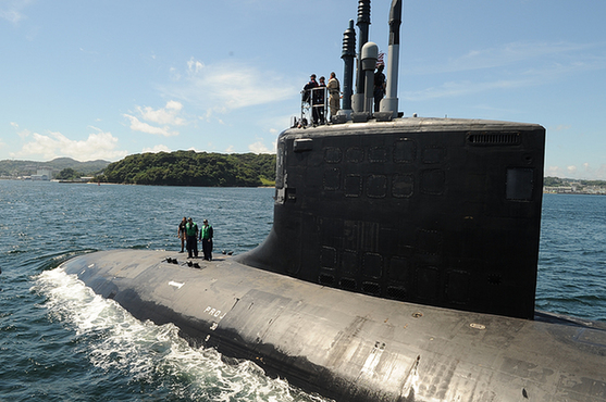 U.S. nuclear-powered submarine, USS Hawaii (SSN 776) [File photo] 