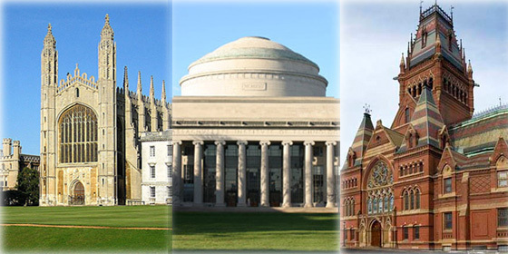 Top 20 world universities 2012/13