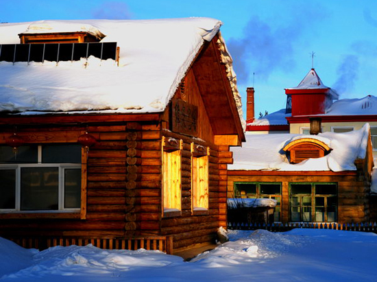 North Pole Village, one of the 'top 10 attractions in Heilongjiang, China' by China.org.cn.